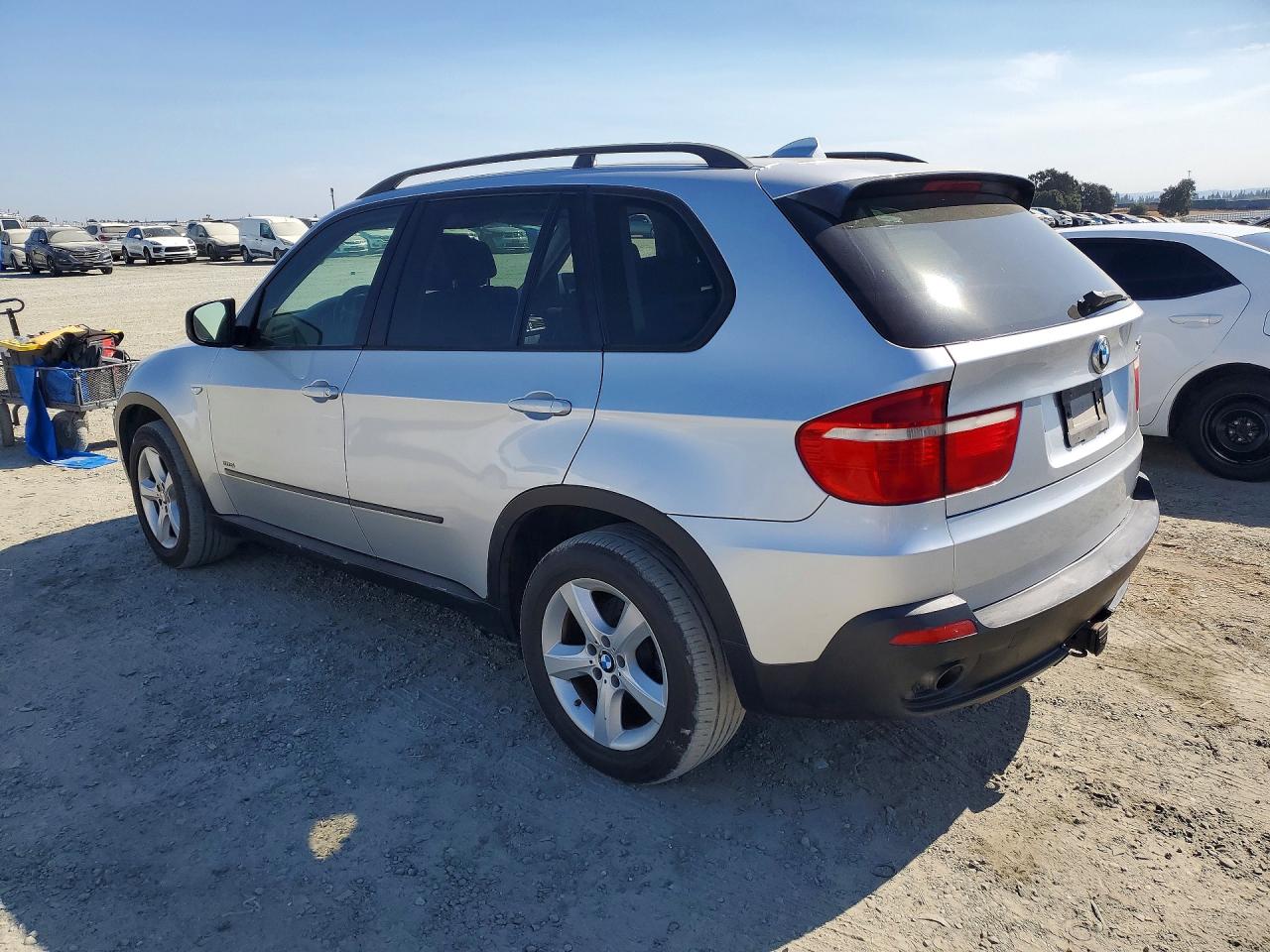 2008 Bmw X5 3.0i Gray vin: 5UXFE43558L004743