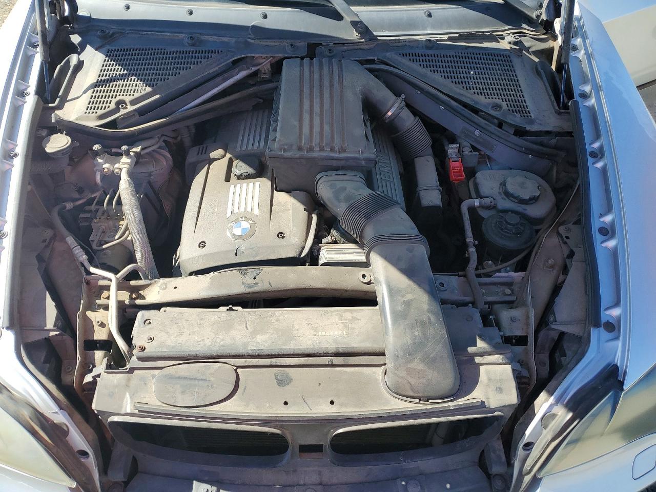 2008 Bmw X5 3.0i Gray vin: 5UXFE43558L004743