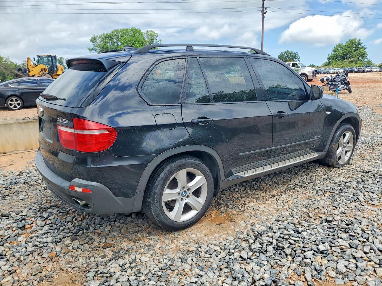 2008 Bmw X5 3.0i Black vin: 5UXFE43558L032459