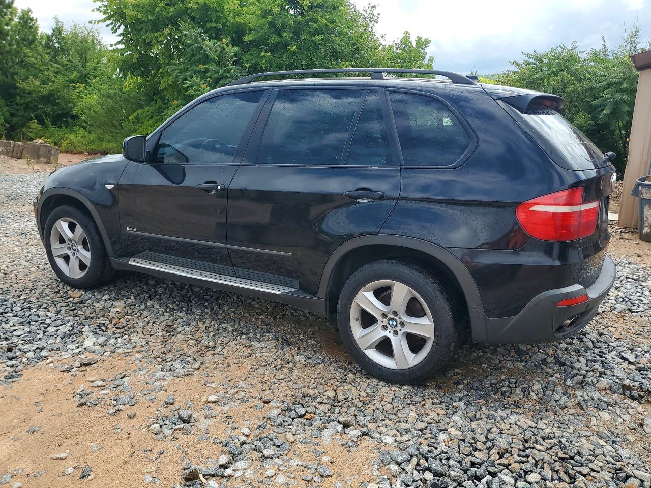2008 Bmw X5 3.0i Black vin: 5UXFE43558L032459