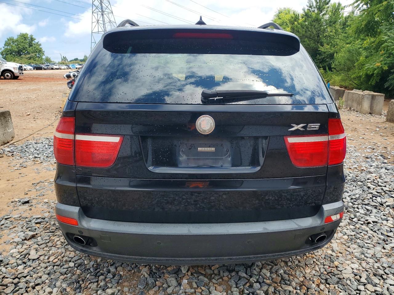 2008 Bmw X5 3.0i Black vin: 5UXFE43558L032459