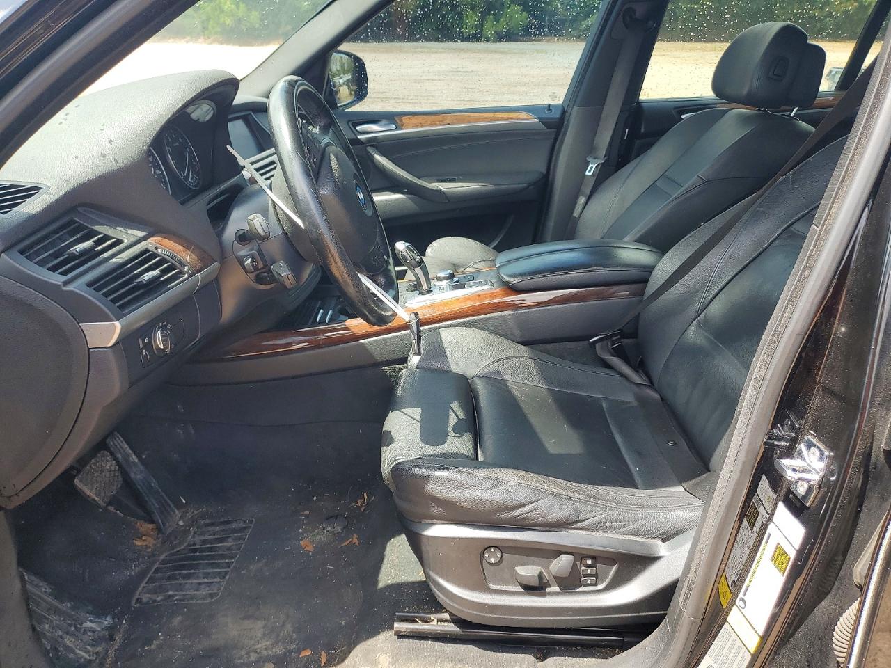 2008 Bmw X5 3.0i Black vin: 5UXFE43558L032459