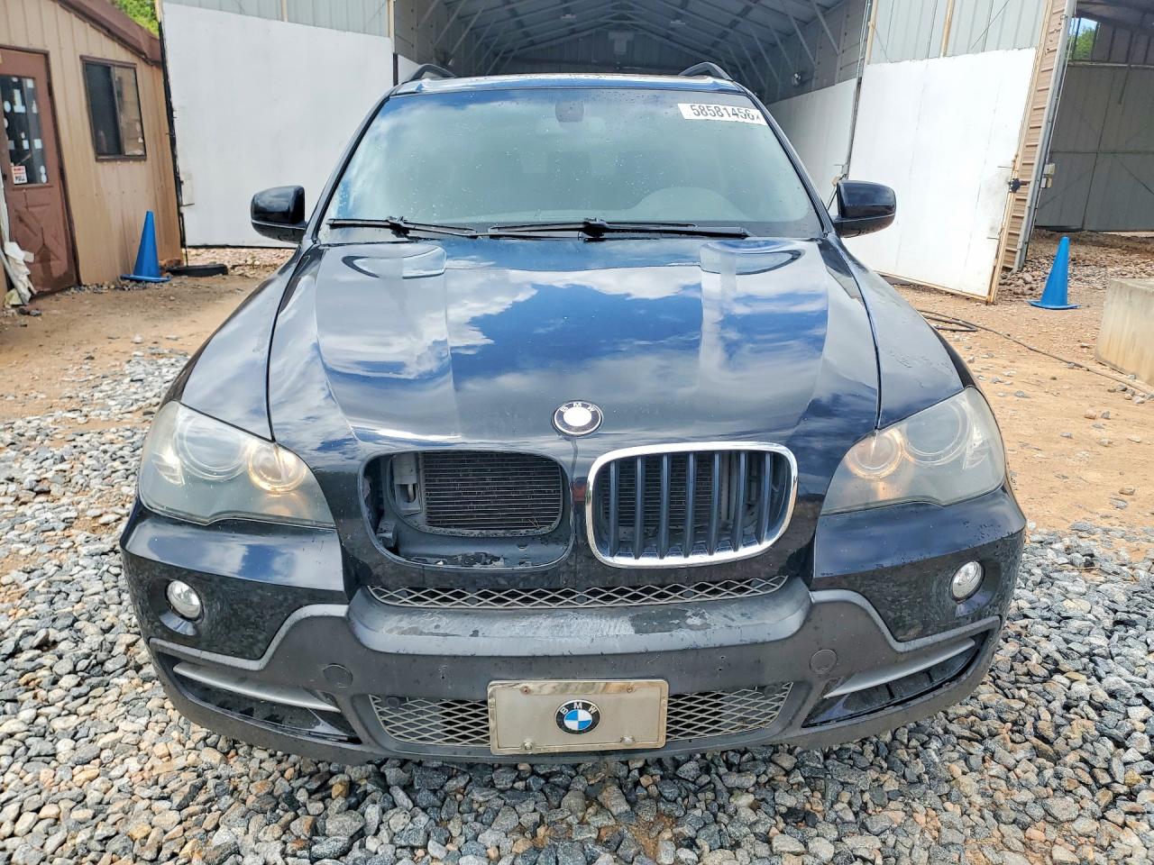 2008 Bmw X5 3.0i Black vin: 5UXFE43558L032459