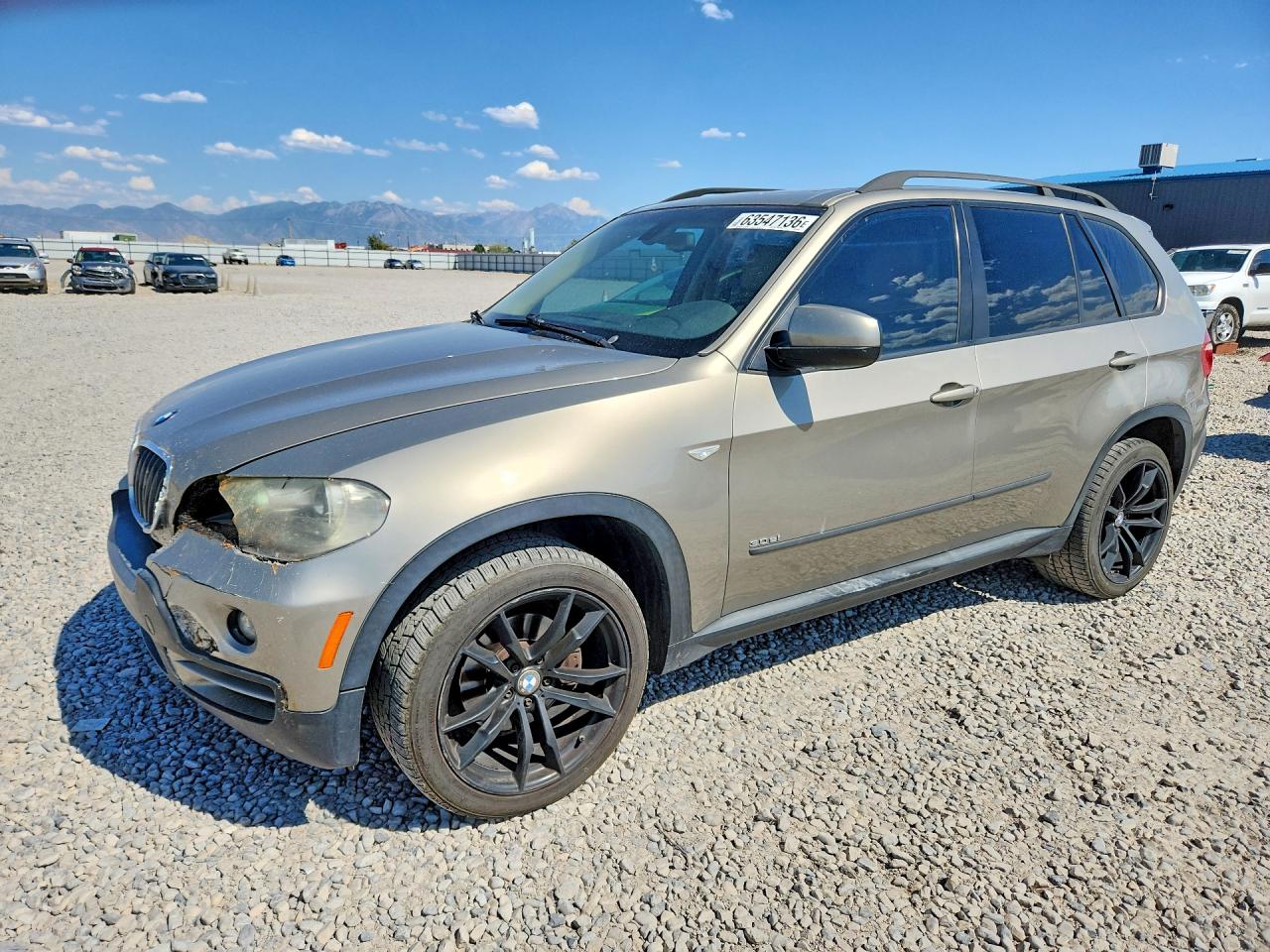 2008 Bmw X5 3.0i Gold vin: 5UXFE43558L034194