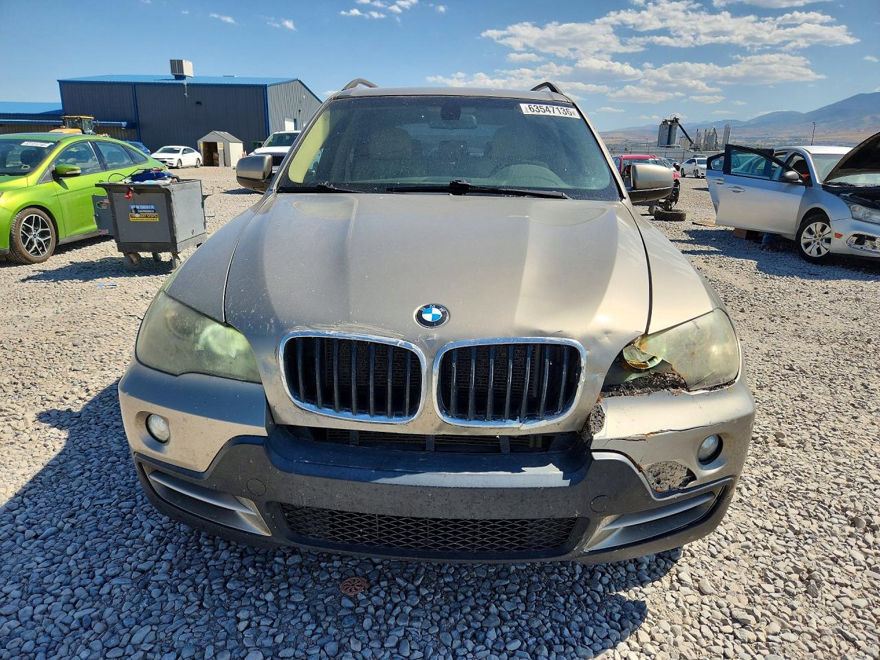 2008 Bmw X5 3.0i Gold vin: 5UXFE43558L034194