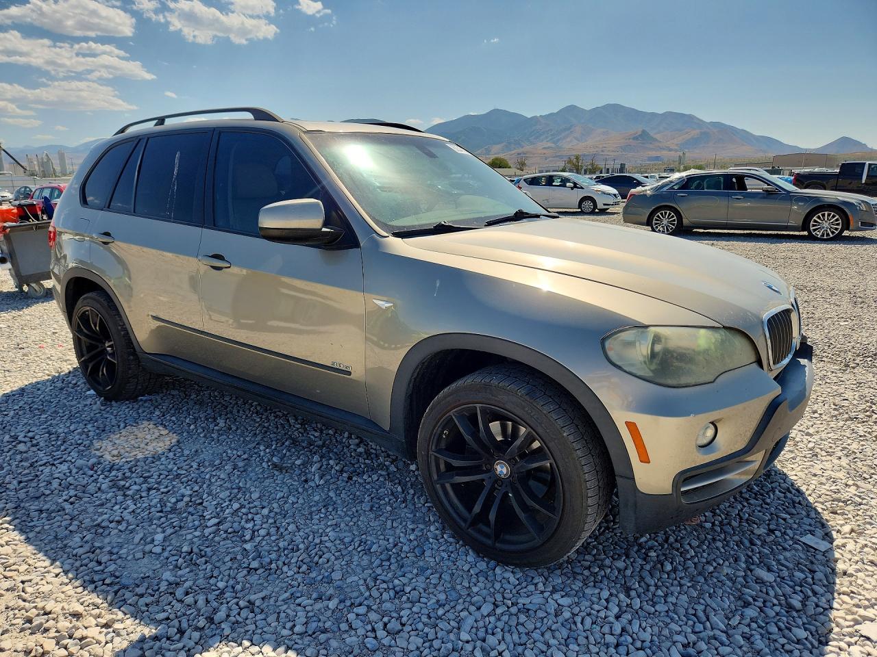 2008 Bmw X5 3.0i Gold vin: 5UXFE43558L034194