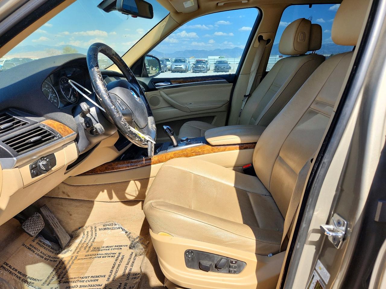 2008 Bmw X5 3.0i Gold vin: 5UXFE43558L034194