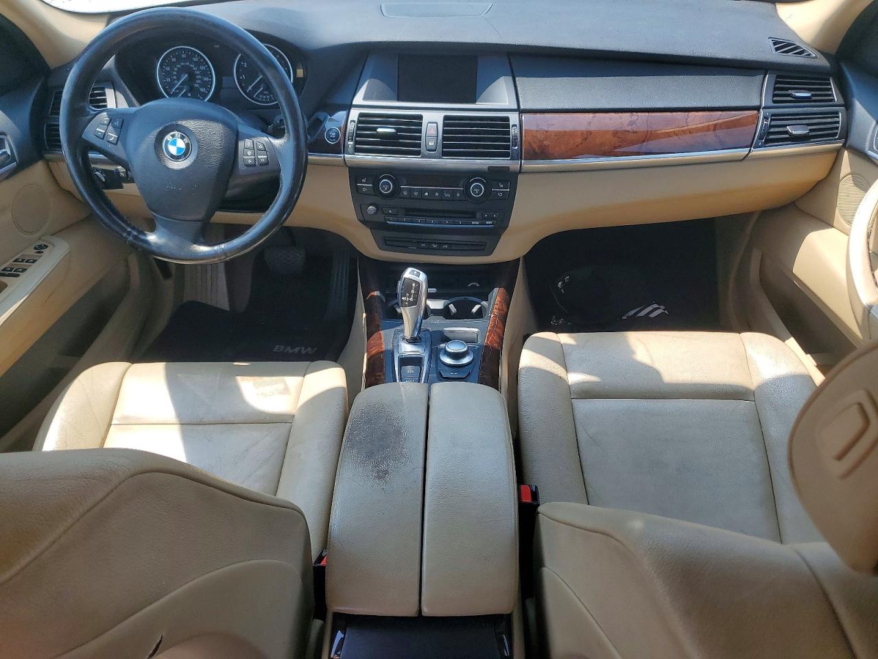 2009 Bmw X5 Xdrive30i White vin: 5UXFE43559L265548