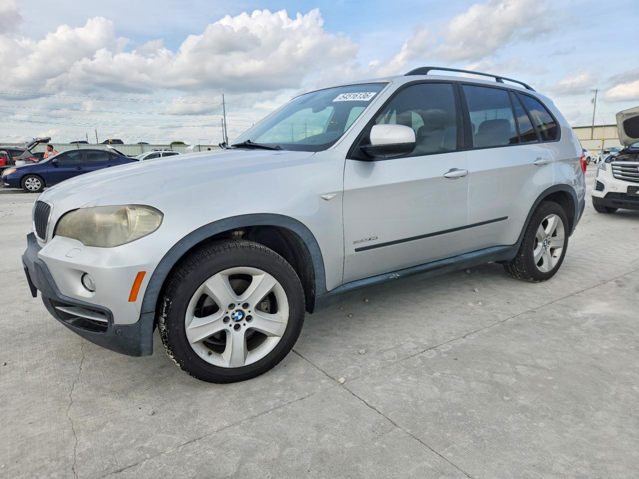 2009 Bmw X5 Xdrive30i Silver vin: 5UXFE43559L265923