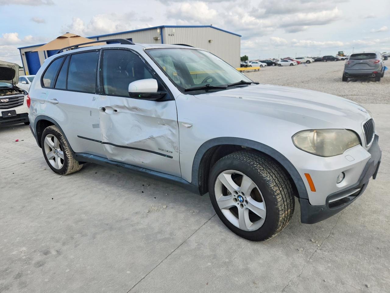 2009 Bmw X5 Xdrive30i Серебряный vin: 5UXFE43559L265923