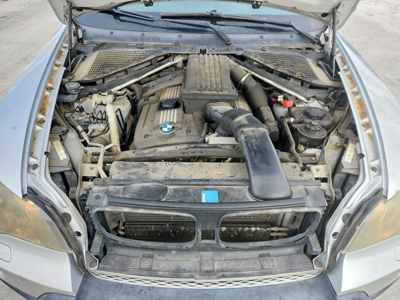 2009 Bmw X5 Xdrive30i Серебряный vin: 5UXFE43559L265923