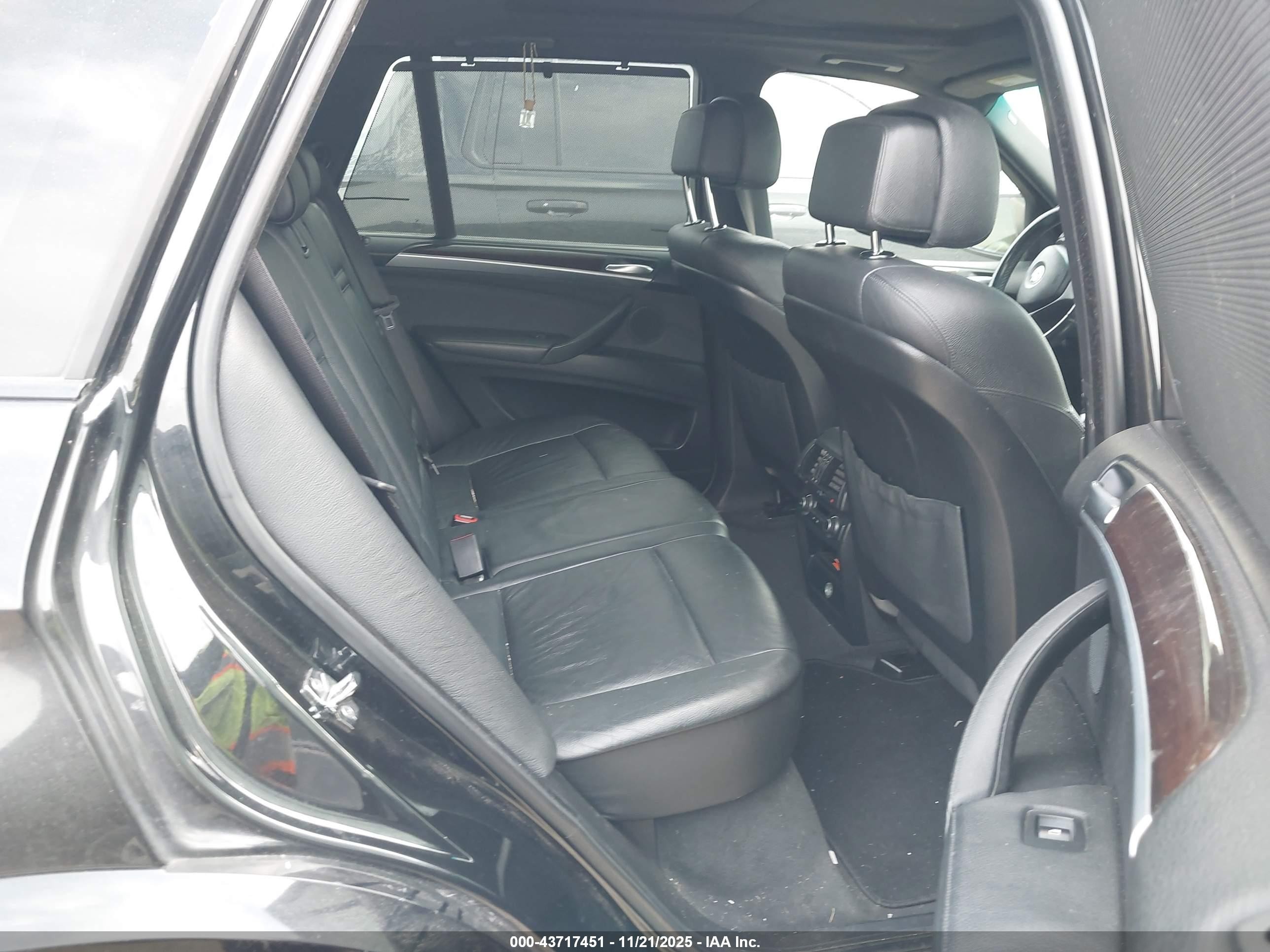 2009 Bmw X5 Xdrive30i Black vin: 5UXFE43559L270197