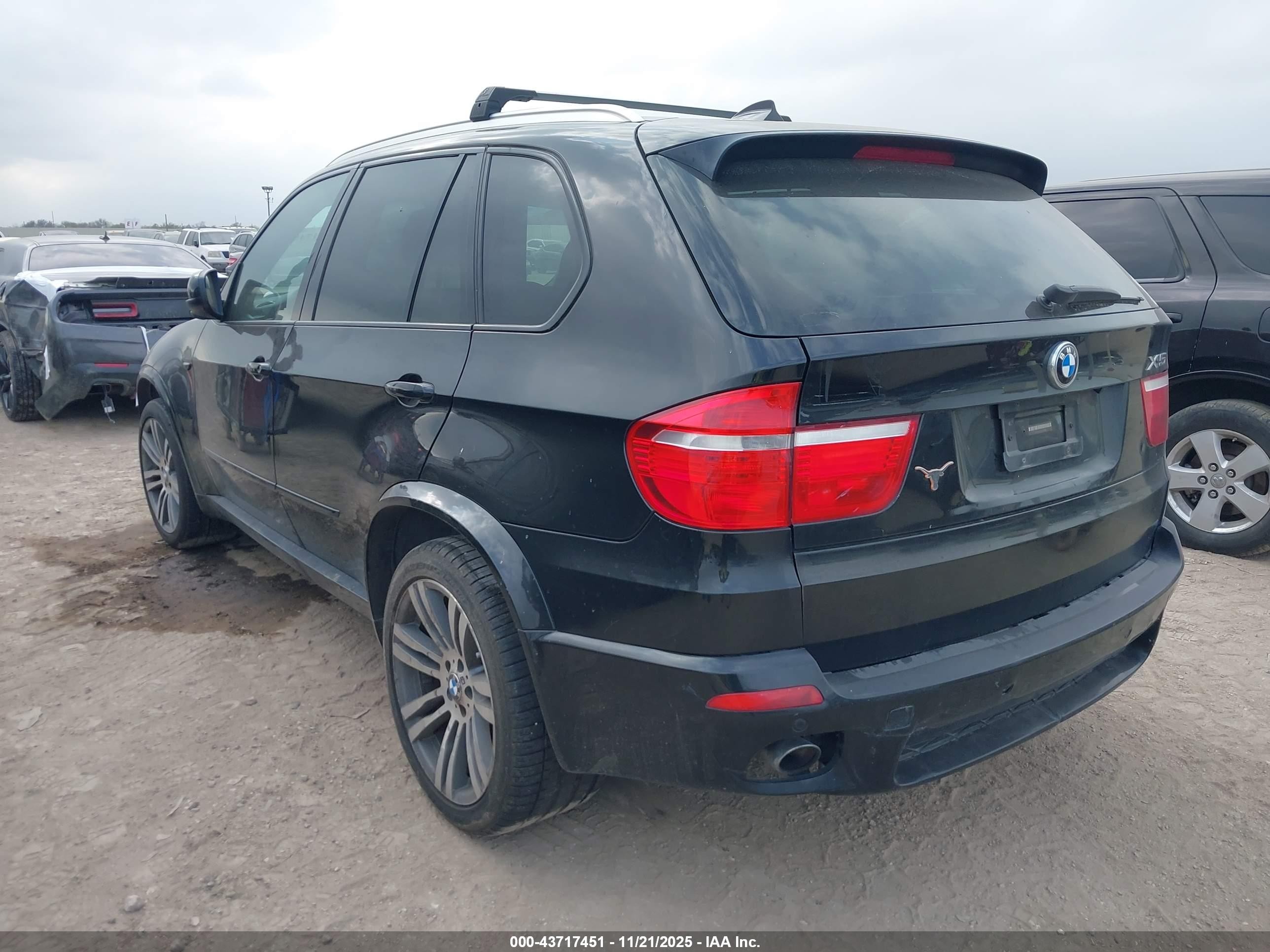 2009 Bmw X5 Xdrive30i Black vin: 5UXFE43559L270197