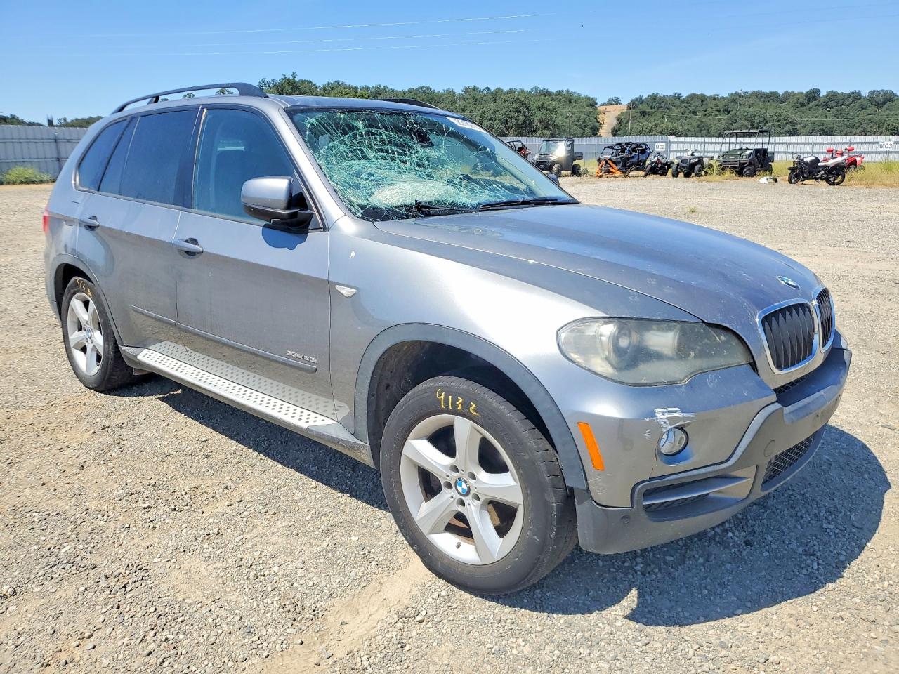 2009 Bmw X5 Xdrive30i Gray vin: 5UXFE43559L275075