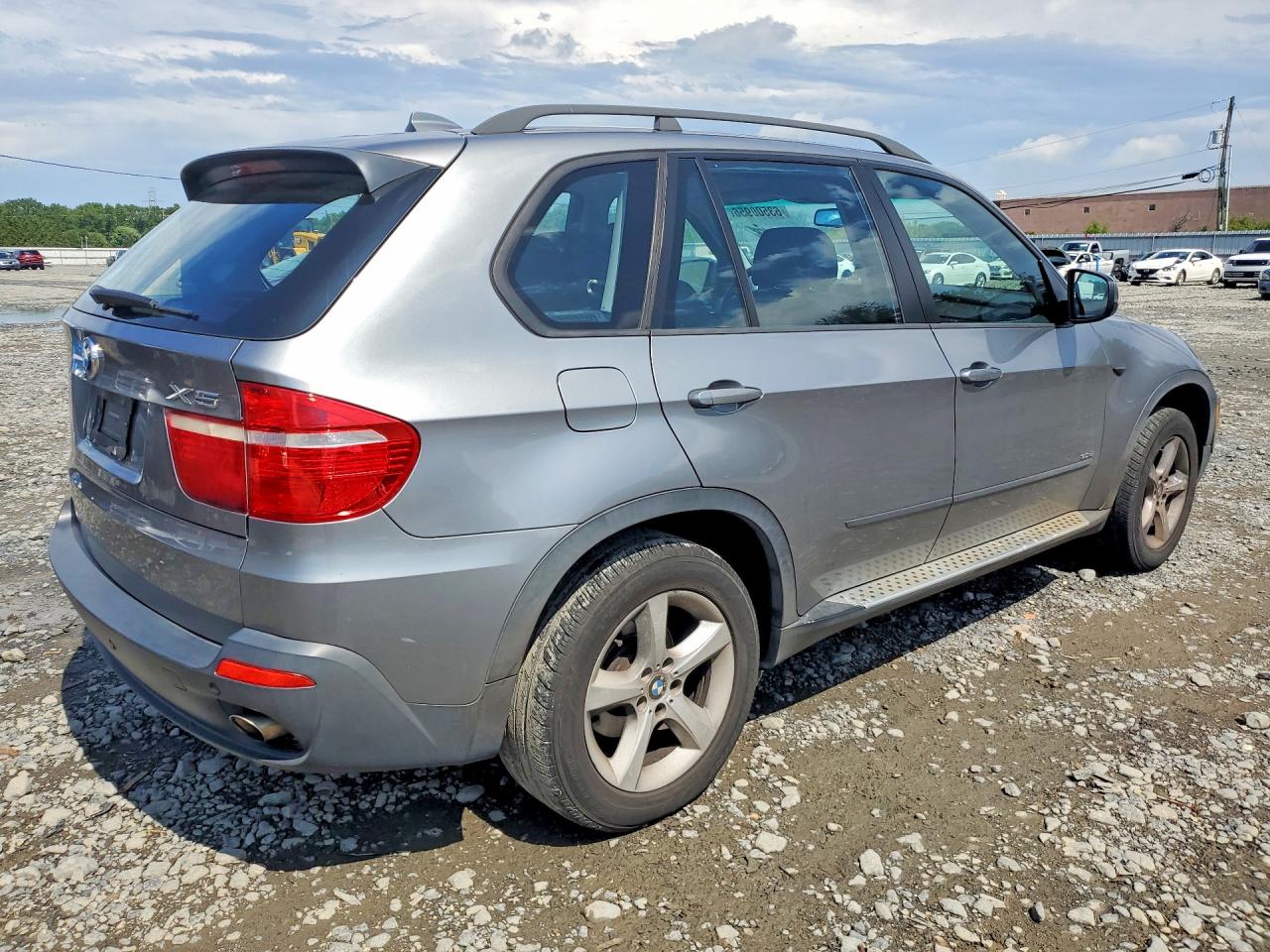 2007 Bmw X5 3.0i Silver vin: 5UXFE43567L010615