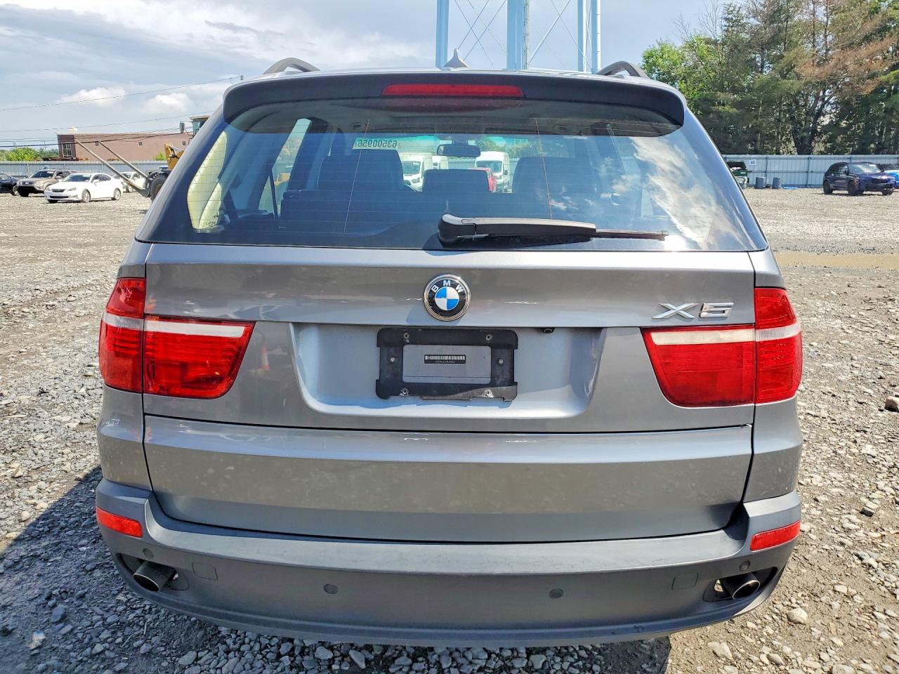 2007 Bmw X5 3.0i Silver vin: 5UXFE43567L010615