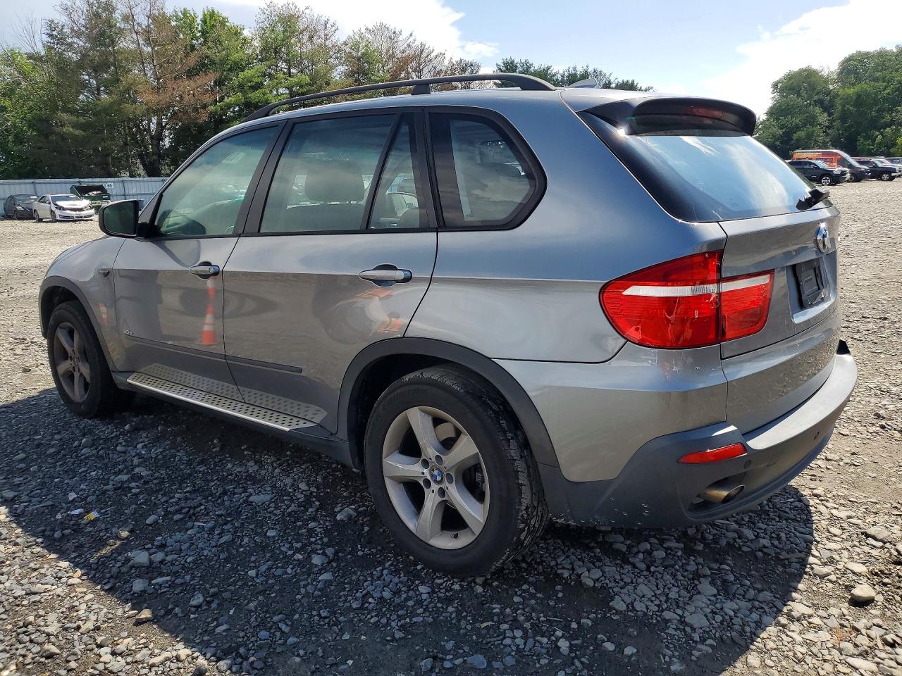 2007 Bmw X5 3.0i Silver vin: 5UXFE43567L010615