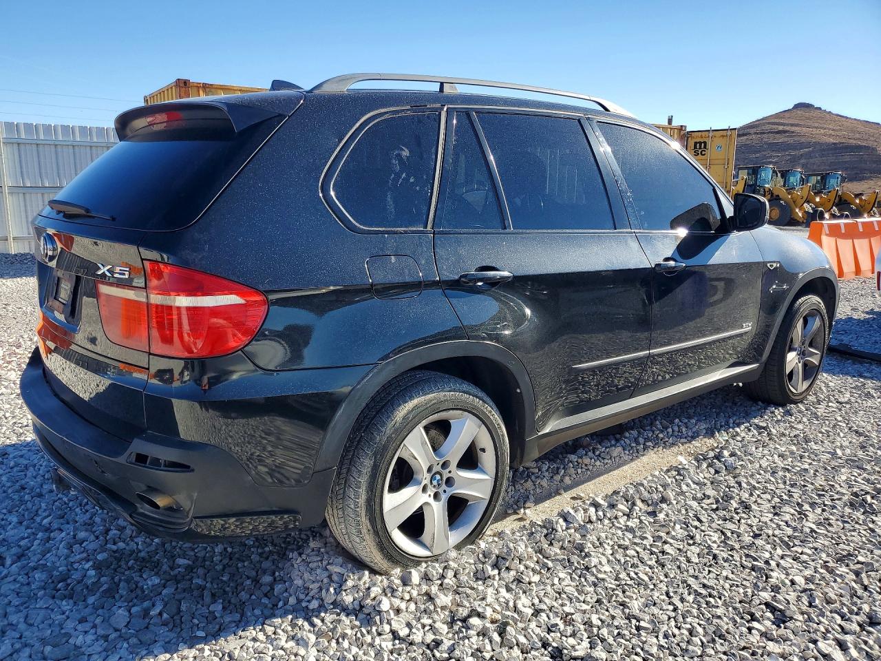 2007 Bmw X5 3.0i Black vin: 5UXFE43567LY81272