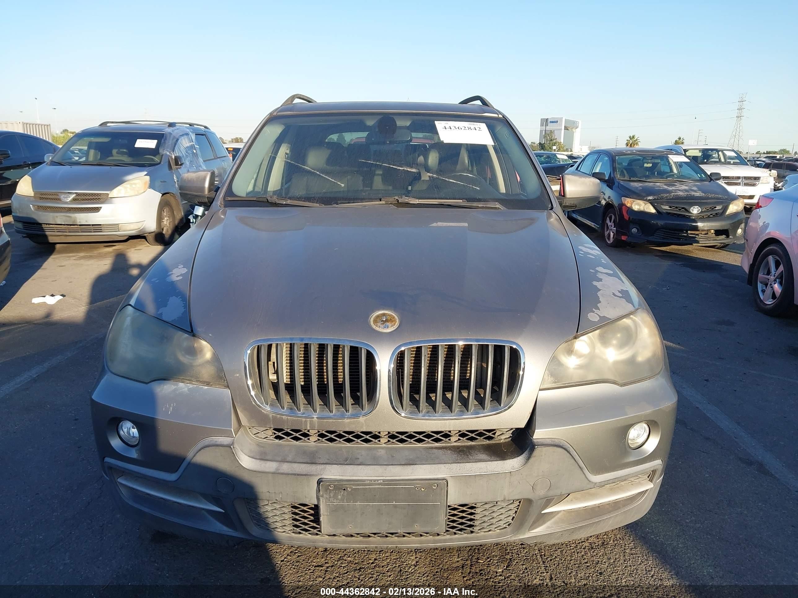 2008 Bmw X5 3.0si Gray vin: 5UXFE43568L005755