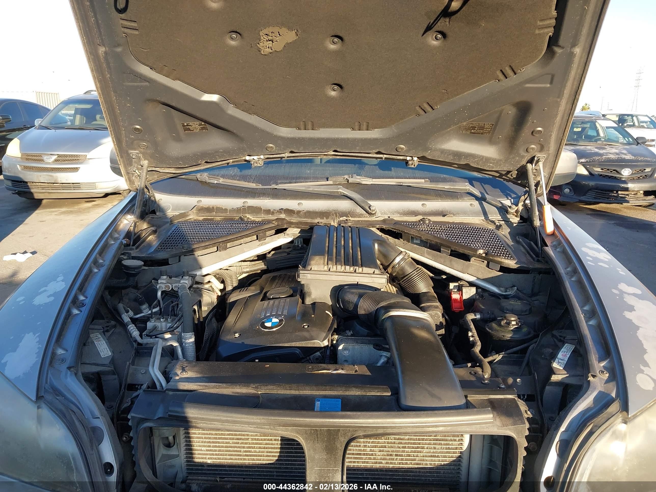 2008 Bmw X5 3.0si Gray vin: 5UXFE43568L005755