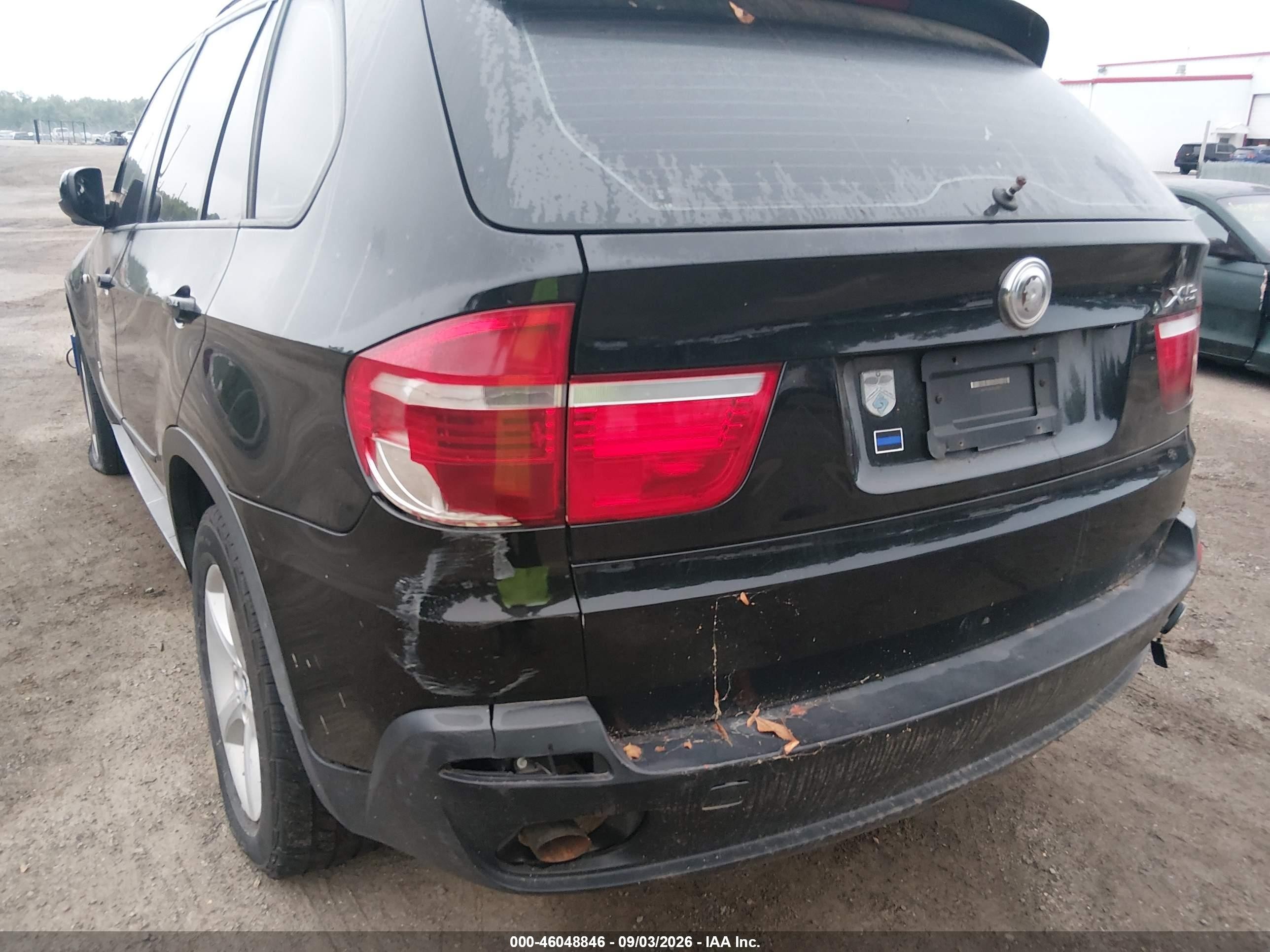 2009 Bmw X5 Xdrive30i Black vin: 5UXFE43569L263825