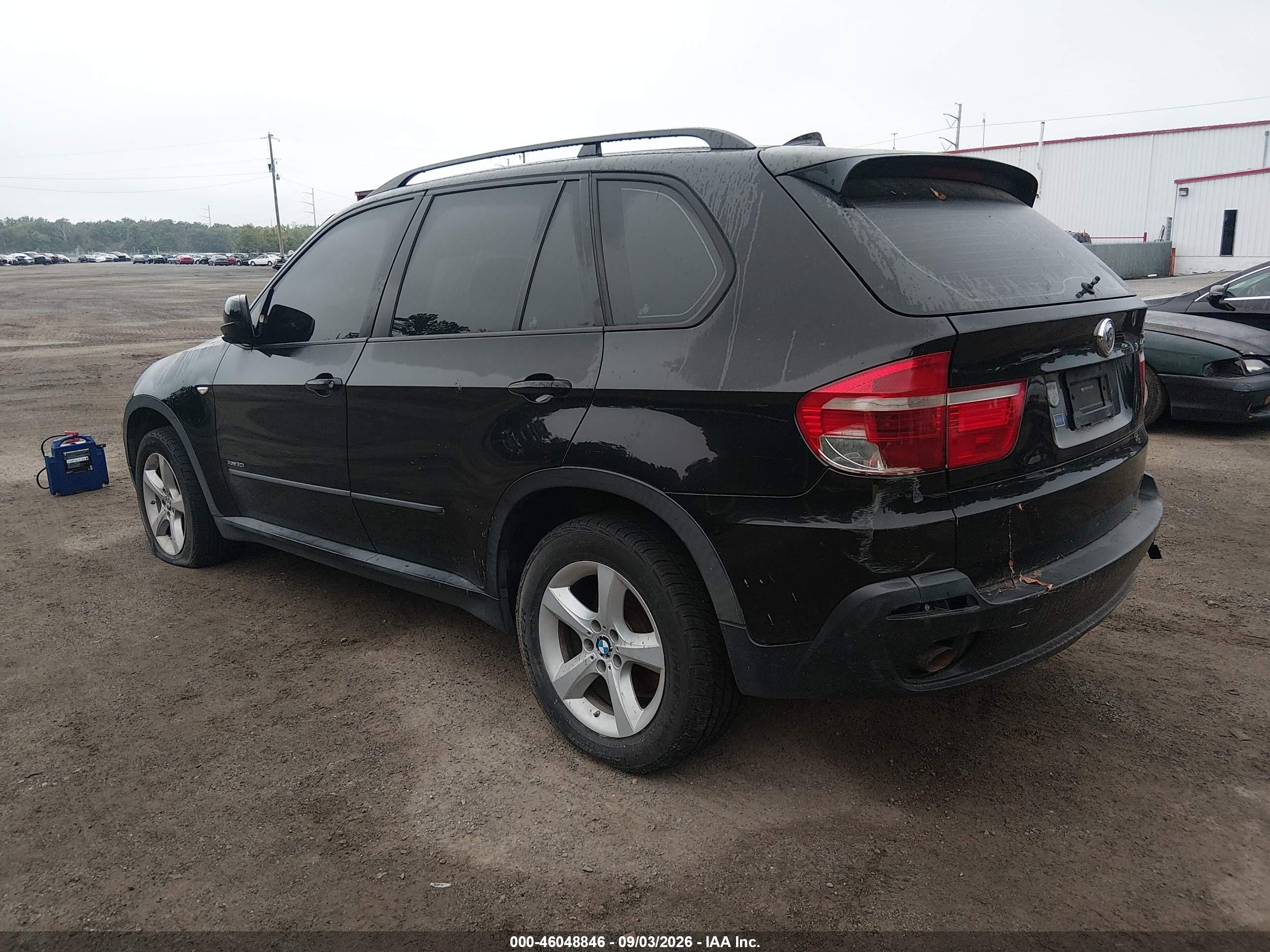 2009 Bmw X5 Xdrive30i Black vin: 5UXFE43569L263825
