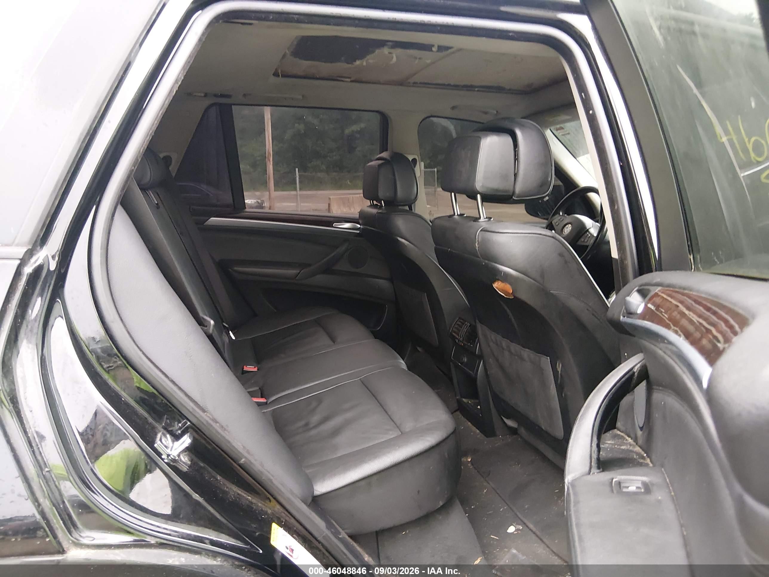 2009 Bmw X5 Xdrive30i Black vin: 5UXFE43569L263825