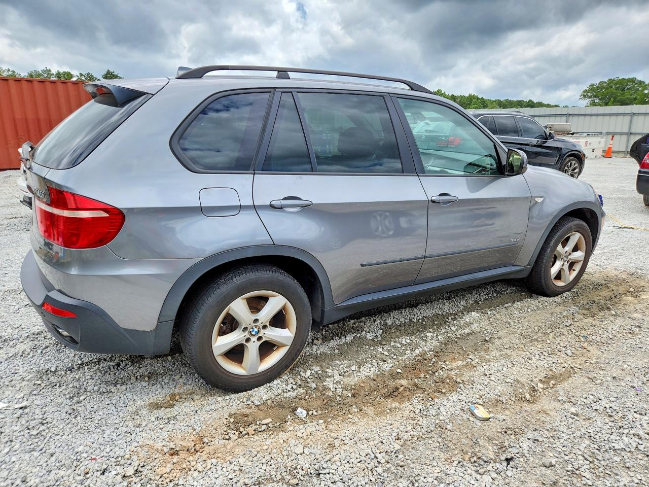 2008 Bmw X5 3.0i Gray vin: 5UXFE43578L033550