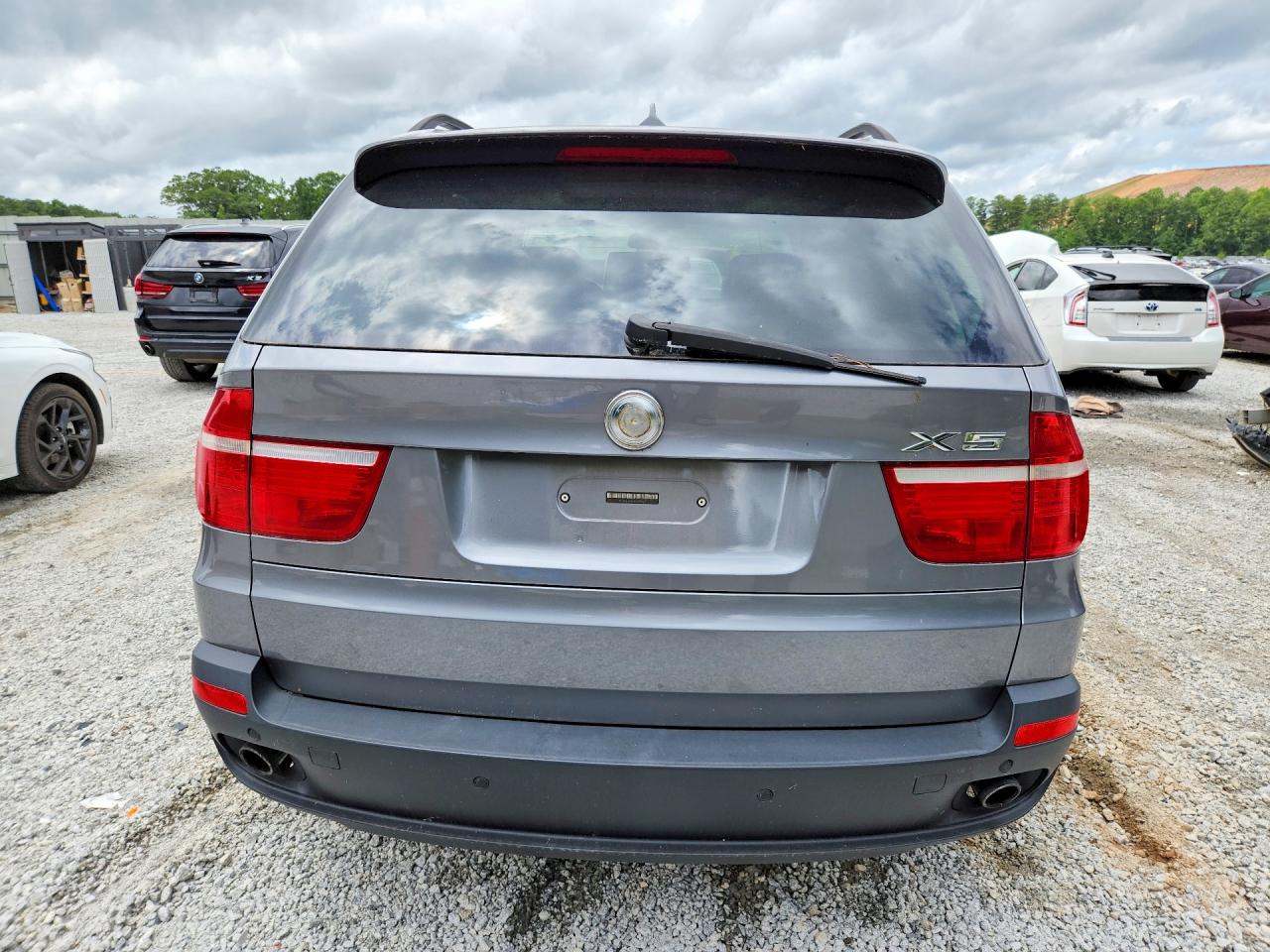 2008 Bmw X5 3.0i Gray vin: 5UXFE43578L033550
