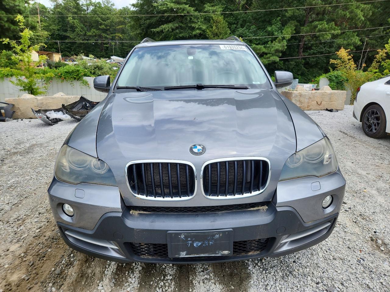 2008 Bmw X5 3.0i Gray vin: 5UXFE43578L033550