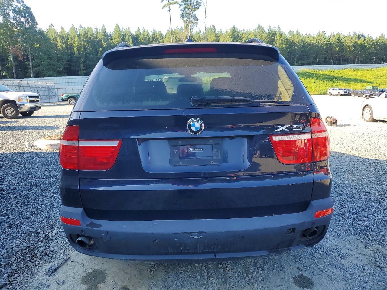 2009 Bmw X5 Xdrive30i Blue vin: 5UXFE43579L038331