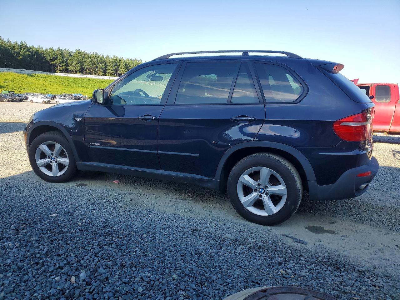 2009 Bmw X5 Xdrive30i Blue vin: 5UXFE43579L038331