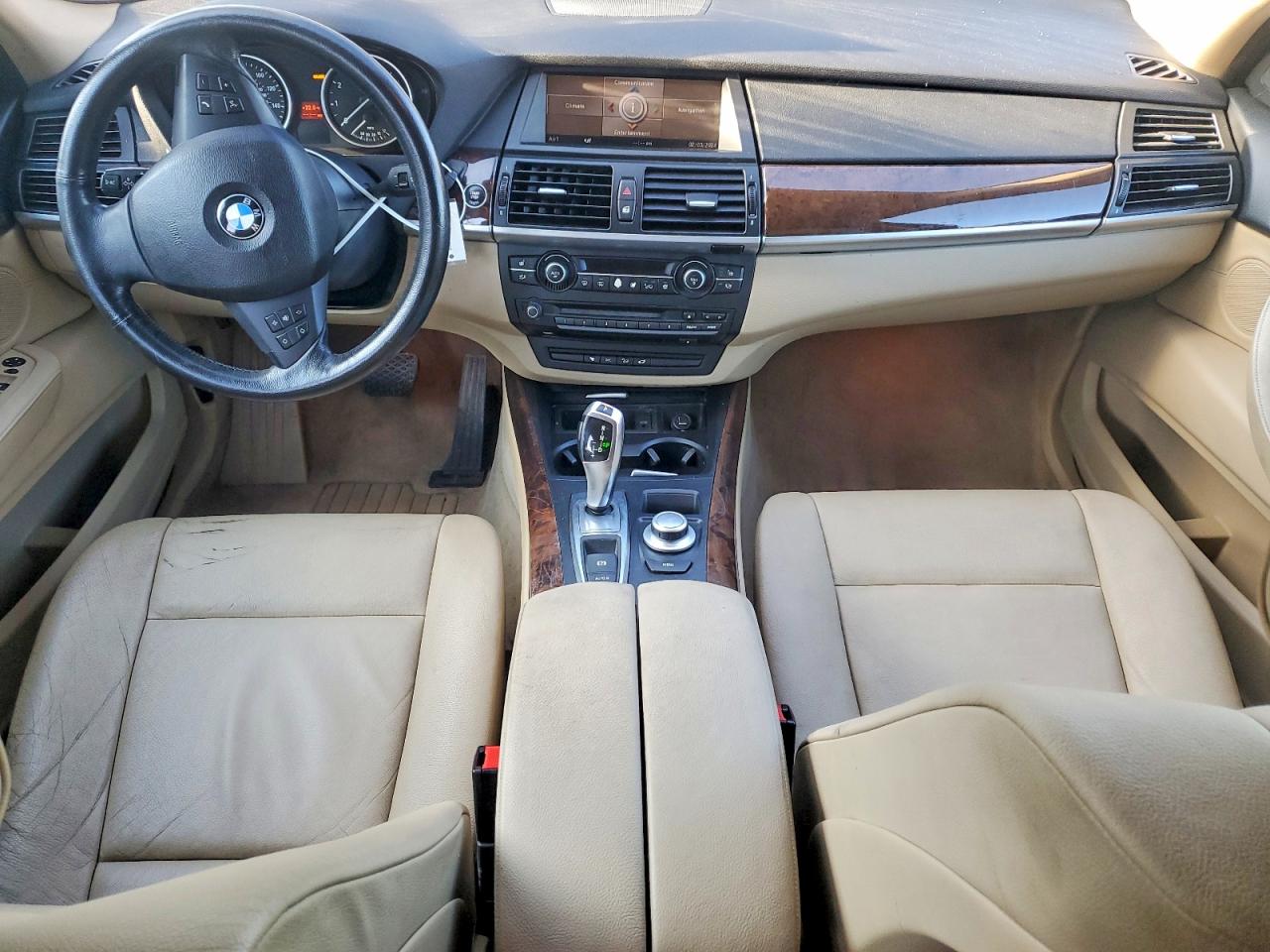 2009 Bmw X5 Xdrive30i Blue vin: 5UXFE43579L038331