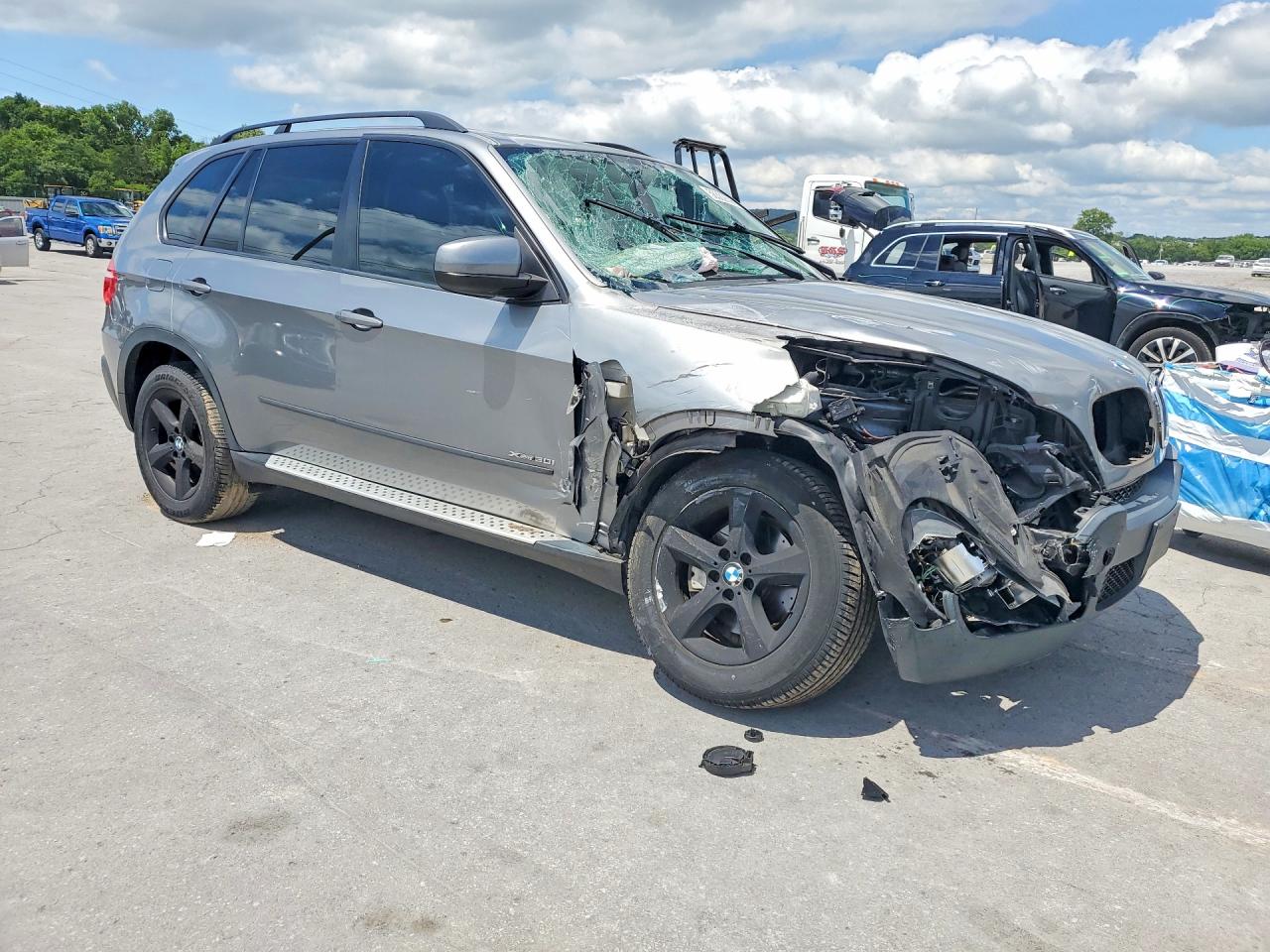 2009 Bmw X5 Xdrive30i Серебряный vin: 5UXFE43579L265261