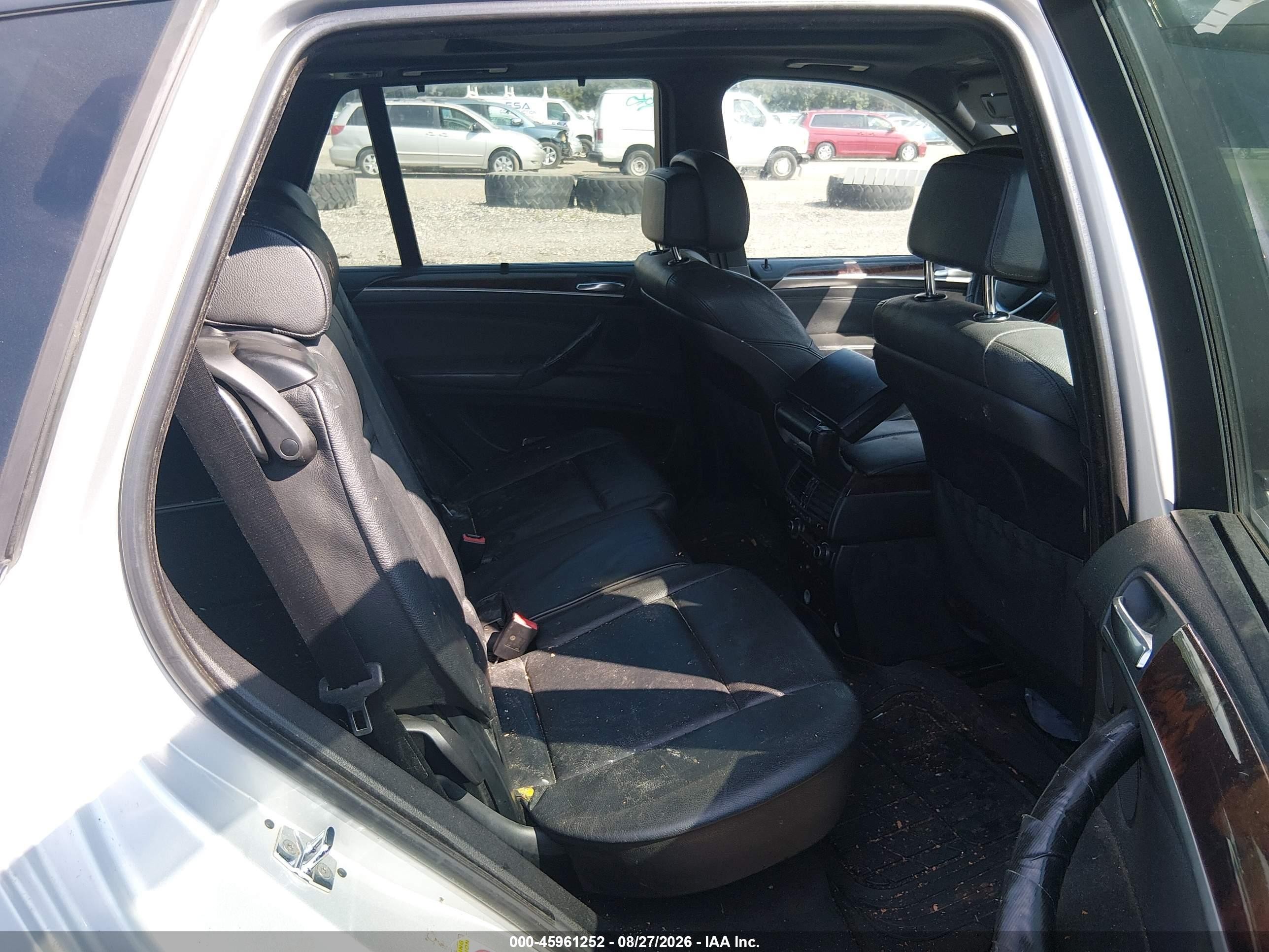 2008 Bmw X5 3.0si Серый vin: 5UXFE43588L003845
