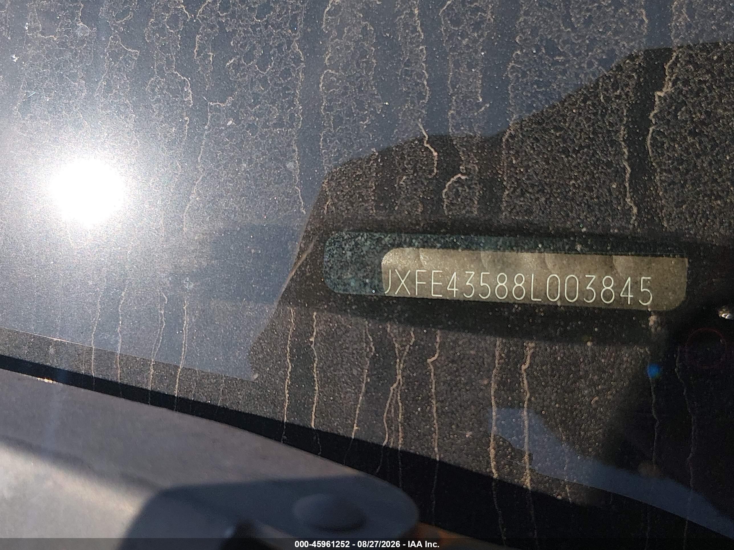 2008 Bmw X5 3.0si Серый vin: 5UXFE43588L003845