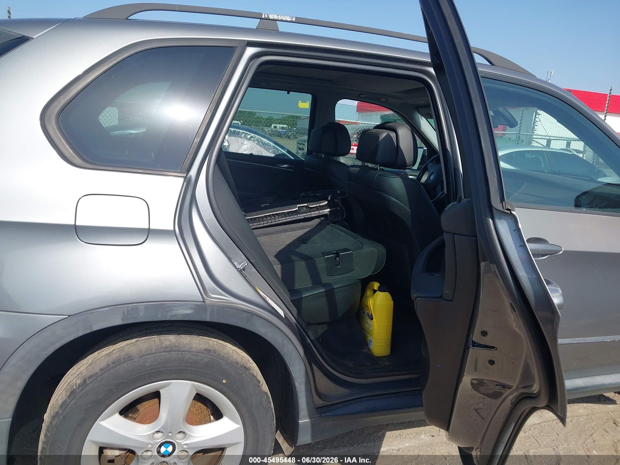 2008 Bmw X5 3.0si Gray vin: 5UXFE43588L005255