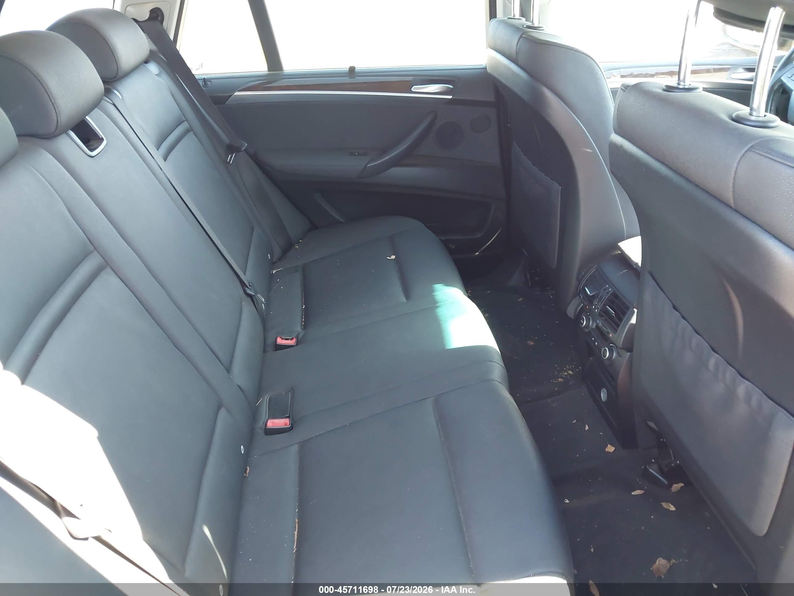 2008 Bmw X5 3.0si Black vin: 5UXFE43588L026025