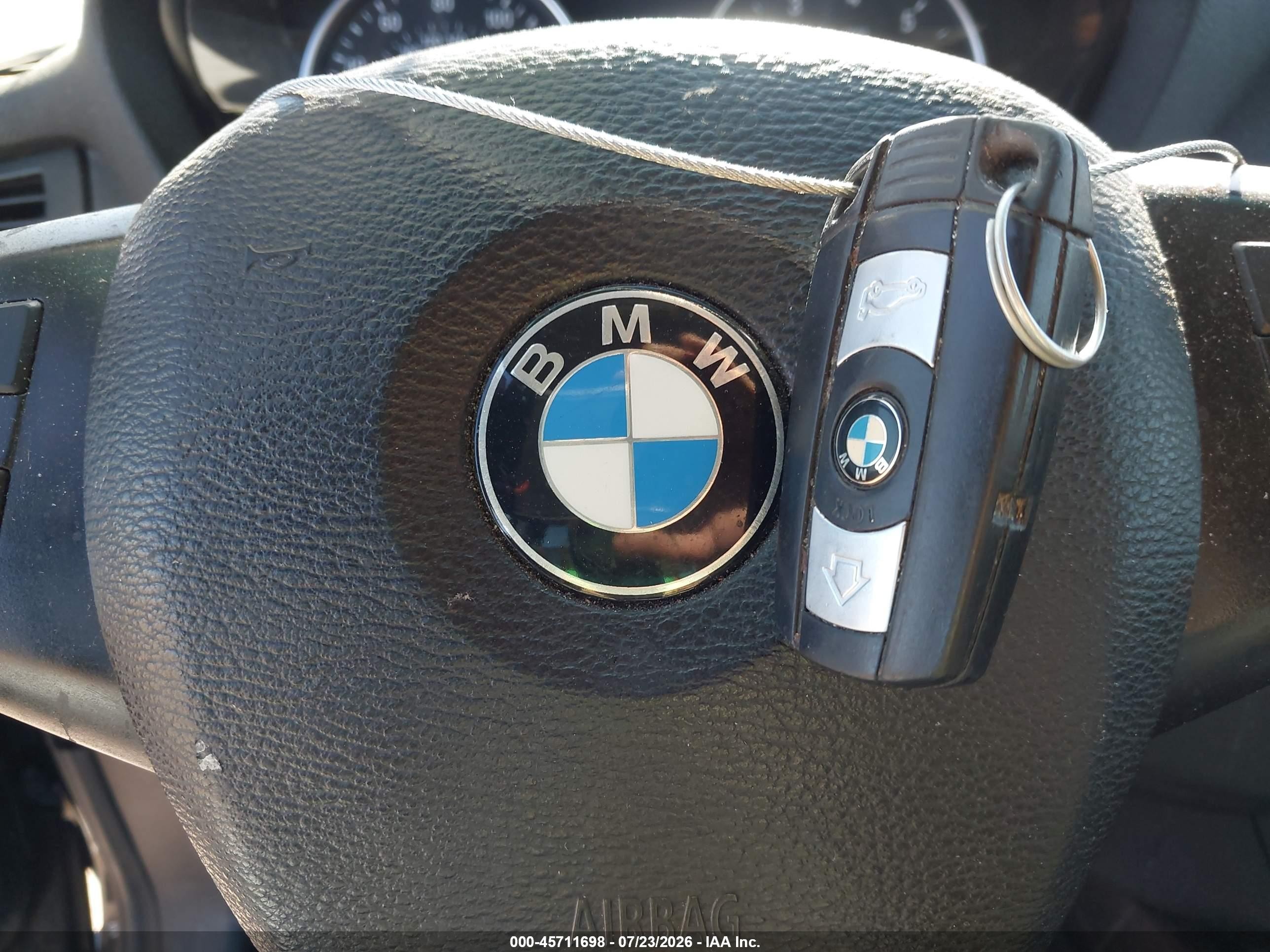 2008 Bmw X5 3.0si Black vin: 5UXFE43588L026025
