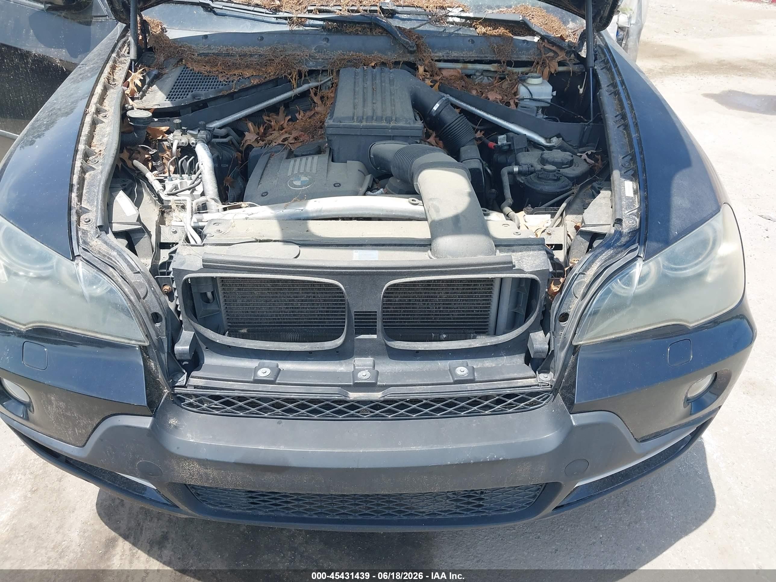 2009 Bmw X5 Xdrive30i Black vin: 5UXFE43589L268136