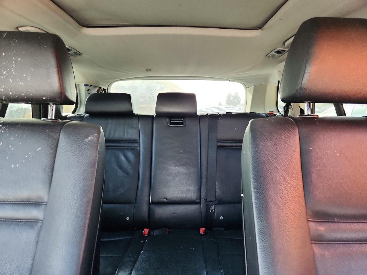 2007 Bmw X5 3.0i White vin: 5UXFE43597L039154