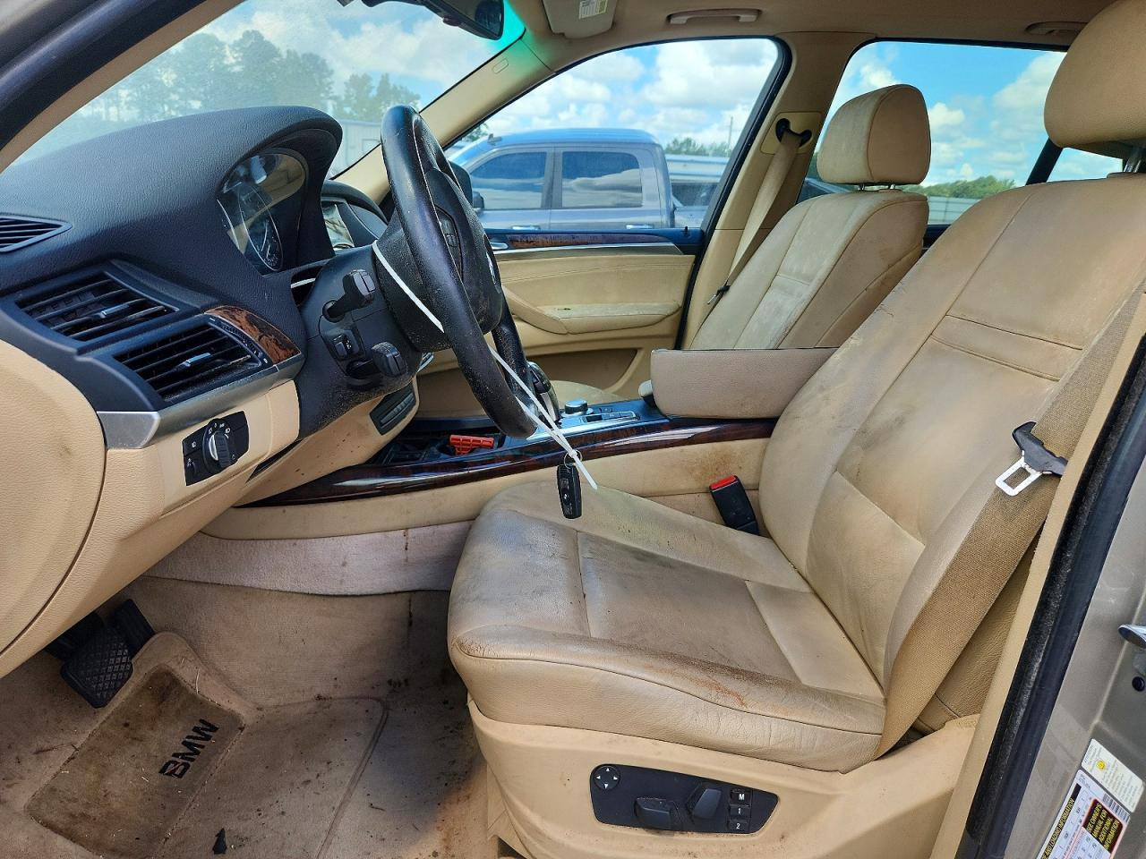 2007 Bmw X5 3.0i Золотой vin: 5UXFE43597LY83646