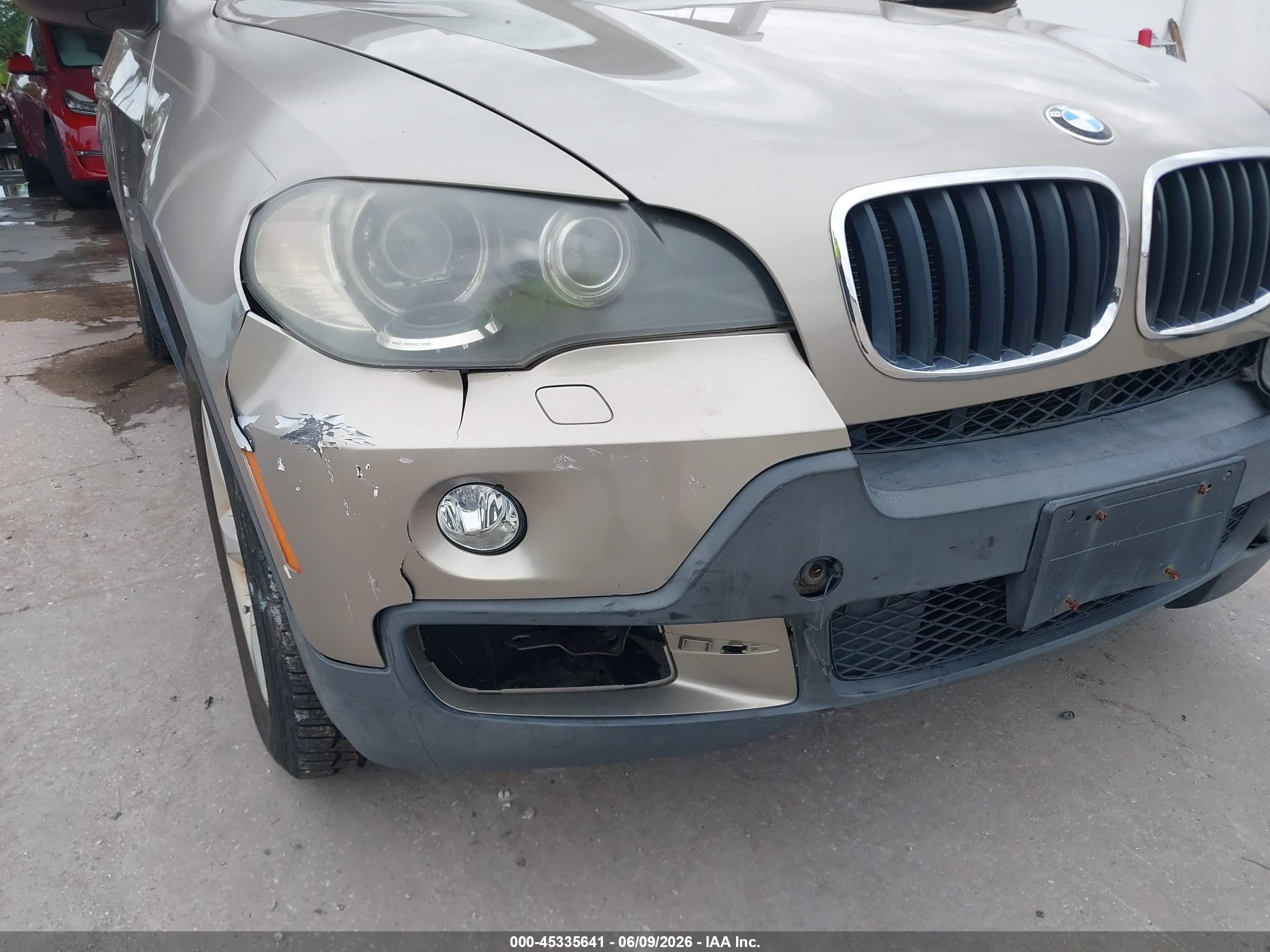2008 Bmw X5 3.0si Beige vin: 5UXFE43598L029399