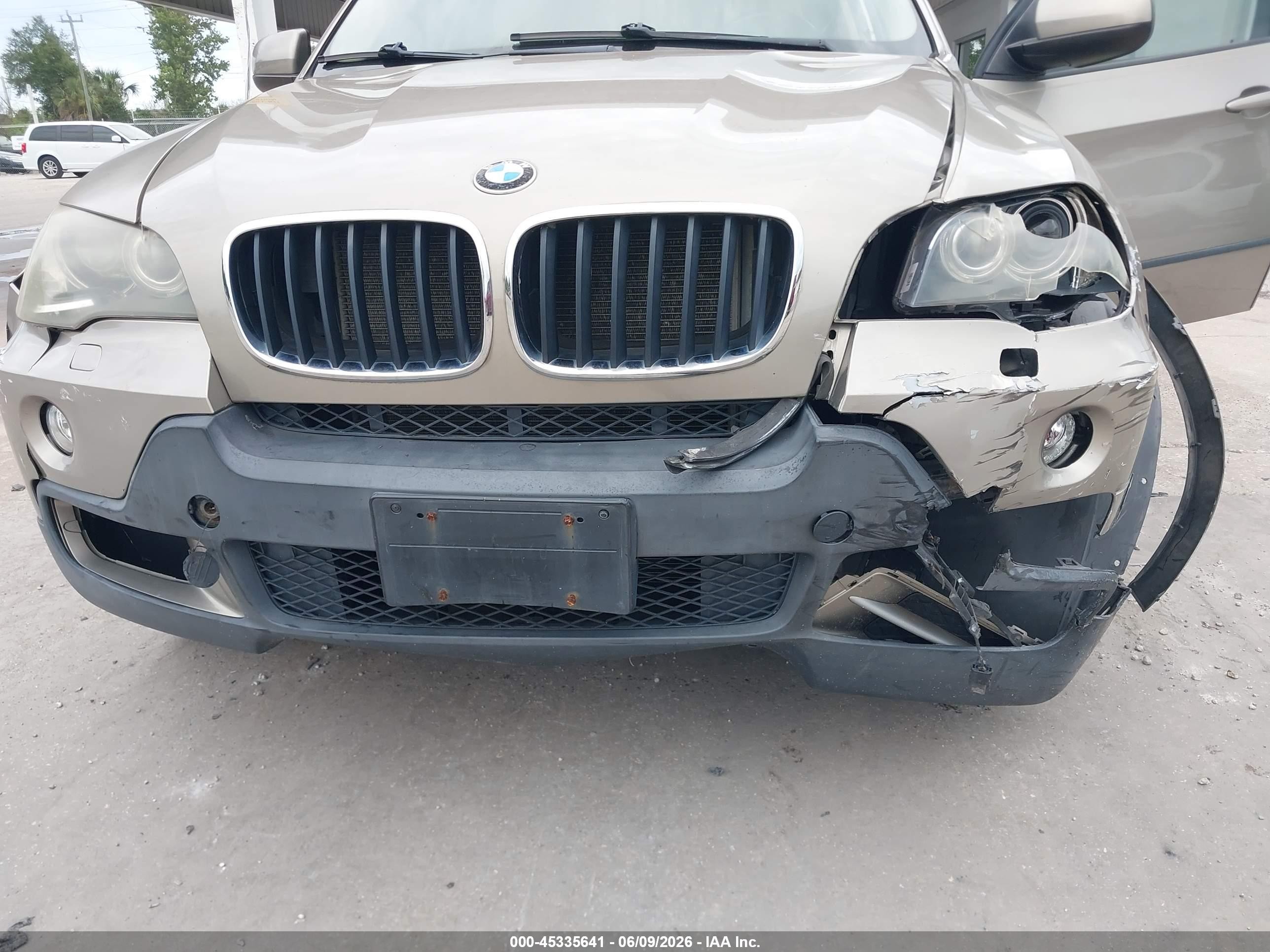2008 Bmw X5 3.0si Beige vin: 5UXFE43598L029399