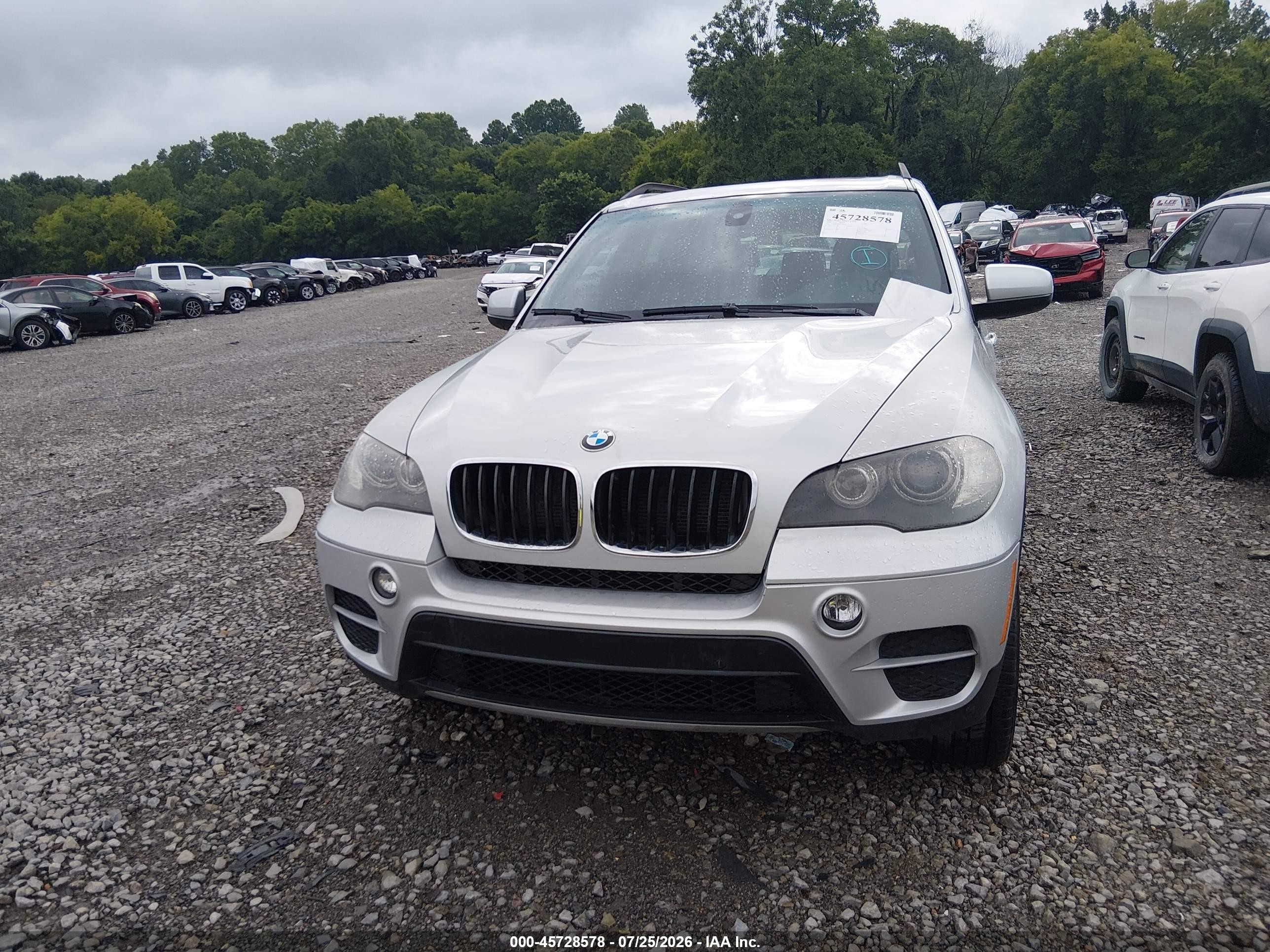 2009 Bmw X5 Xdrive30i Silver vin: 5UXFE43599L260613