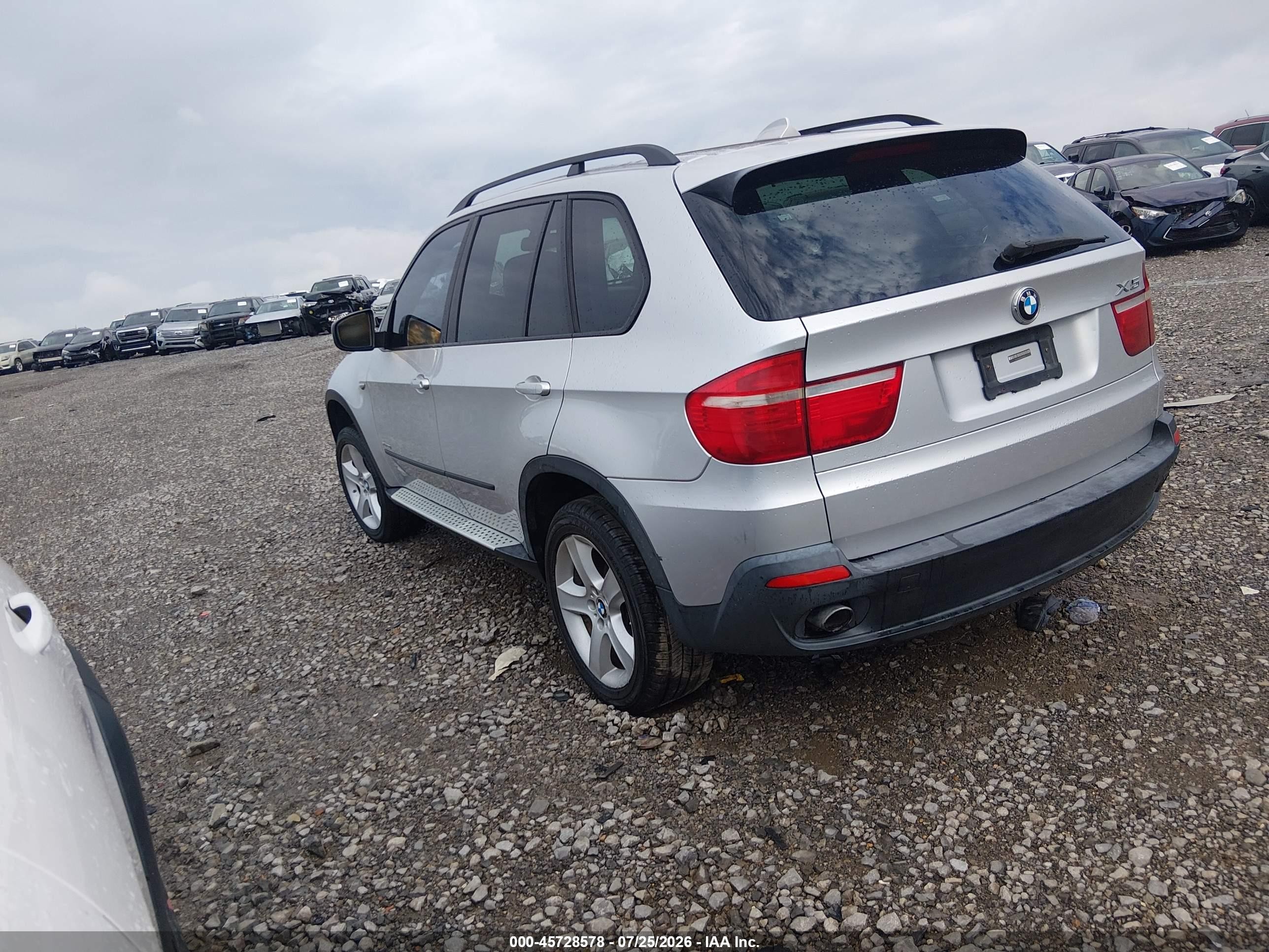 2009 Bmw X5 Xdrive30i Silver vin: 5UXFE43599L260613