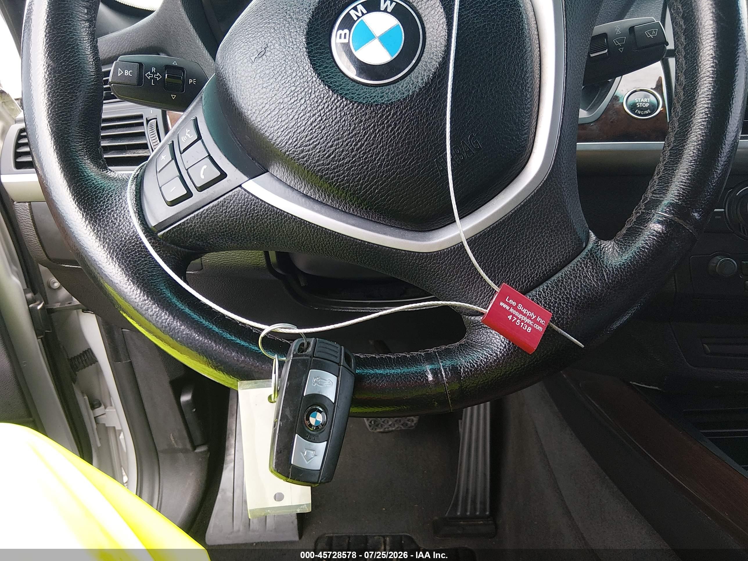 2009 Bmw X5 Xdrive30i Silver vin: 5UXFE43599L260613