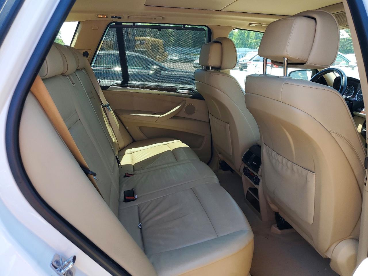 2009 Bmw X5 Xdrive30i White vin: 5UXFE43599L262457
