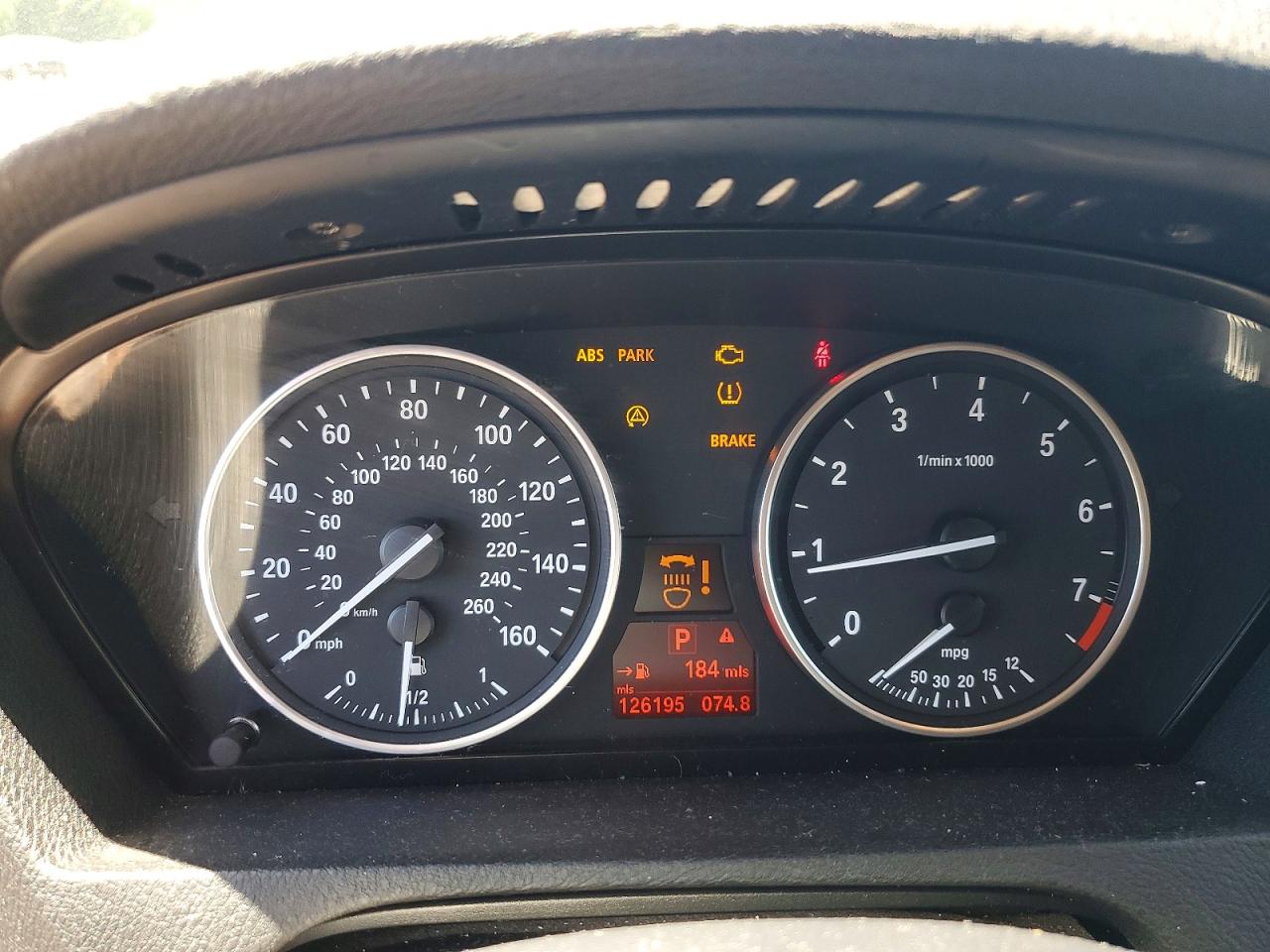 2009 Bmw X5 Xdrive30i White vin: 5UXFE43599L262457