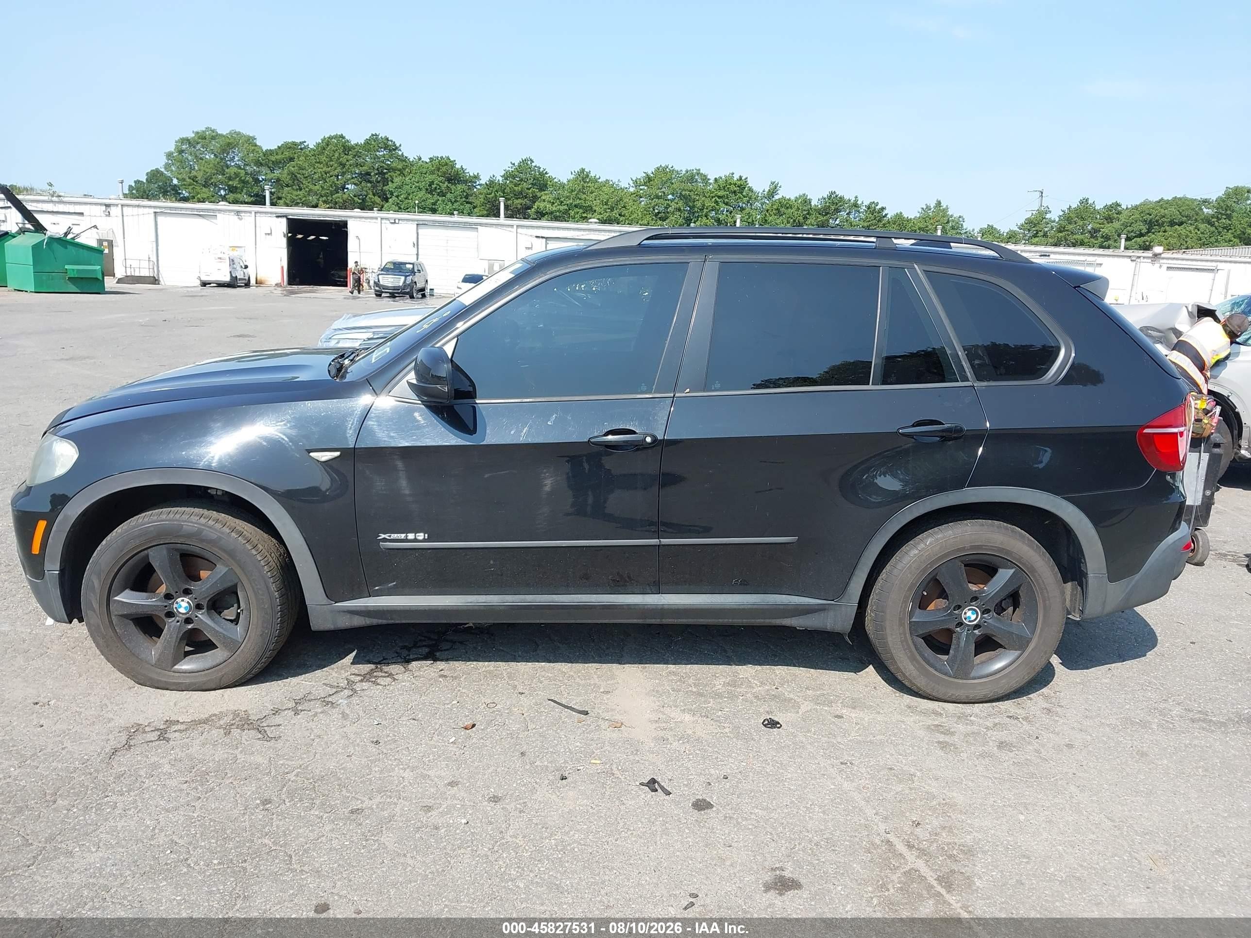 2009 Bmw X5 Xdrive30i Black vin: 5UXFE43599L265813